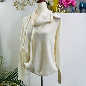 Zara 100% Wool Limited Edition Sweater New Large